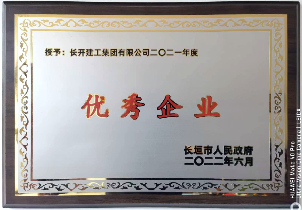 2021年度優(yōu)秀企業